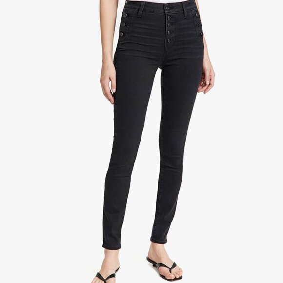 Paige Denim Emmie Vintage Highest Rise Ultra Skinny Jean - Picture 1 of 5